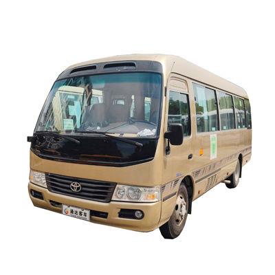 quality  Euro 4 Second Hand Toyota Coaster , Used 20 Passenger Van For Sale factory