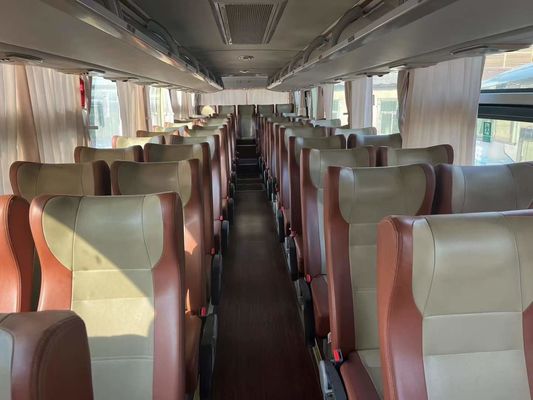 YuTong Used Luxury Coaches 54 Seats ZK6120HQ5Y Used Left Hand Drive Buses