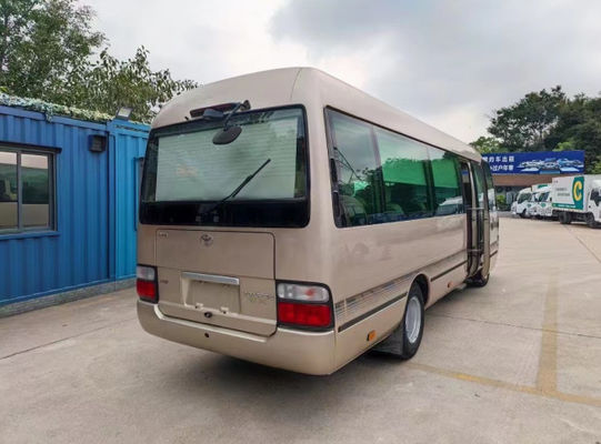 23 Seats Used Coaster Bus with Sealing Window Manual Transmission