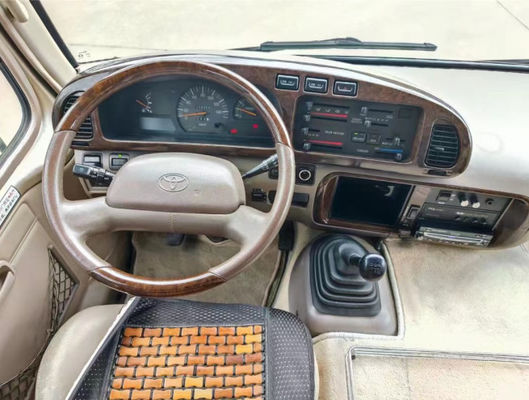 23 Seats Used Coaster Bus with Sealing Window Manual Transmission