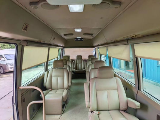 23 Seats Used Coaster Bus with Sealing Window Manual Transmission