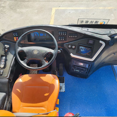 Guangtong Used Electric Bus 46 Seats Used Travel Bus Produced In December 2017
