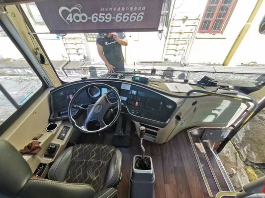 August 2019 Yutong Second Hand Luxury Bus 19 Seats ISO Certified