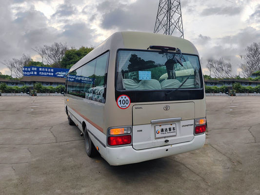 Toyota Diesel Second Hand Luxury Bus 23 Seats Coaster Series