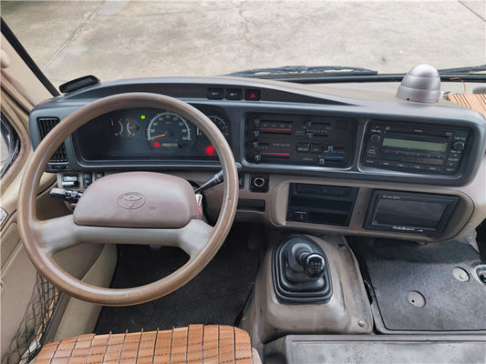 Toyota Diesel Second Hand Luxury Bus 23 Seats Coaster Series