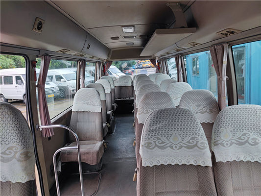 Toyota Diesel Second Hand Luxury Bus 23 Seats Coaster Series