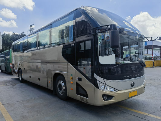 Euro 6 Double Door Used Commercial Buses with Extra Large Luggage Warehouse