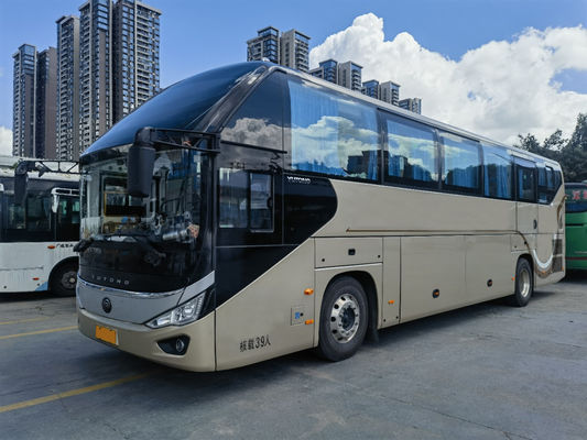 Euro 6 Double Door Used Commercial Buses with Extra Large Luggage Warehouse