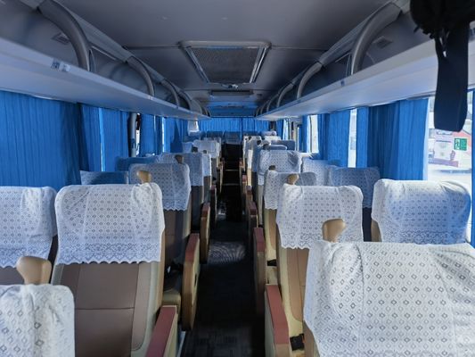 Euro 6 Double Door Used Commercial Buses with Extra Large Luggage Warehouse
