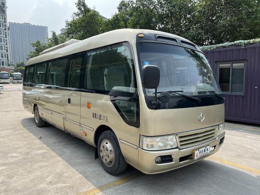 2016 Year 31 Seats Second Hand Buses Left Hand Steering Mini Used Coaster Buses