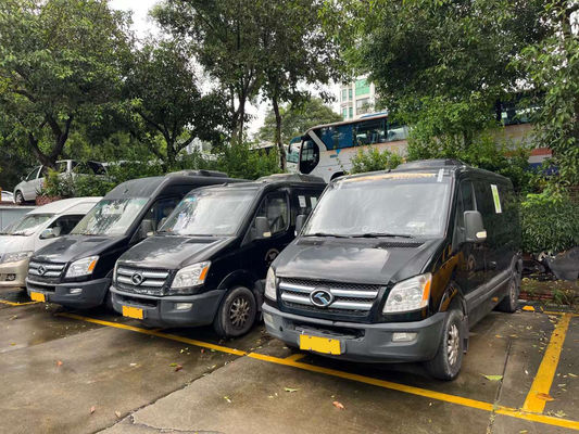 King Long Used 15 Passenger Buses Jinbei 2nd Hand Minibus Left Hand Drive