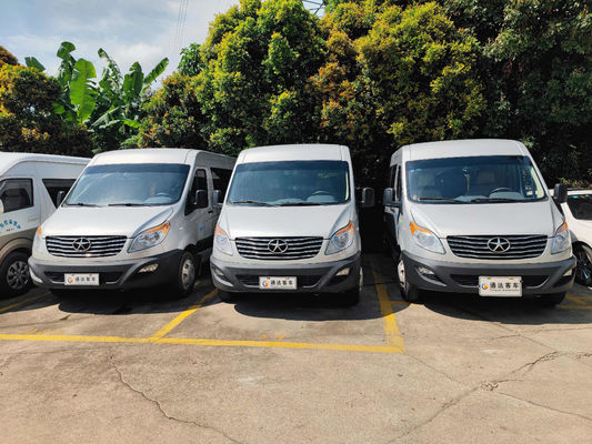 JAC Second Hand Mini Bus 14 Seats Used Passenger Van With Air Condition