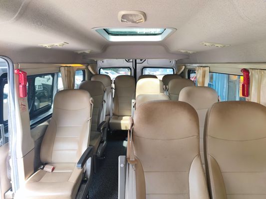 JAC Second Hand Mini Bus 14 Seats Used Passenger Van With Air Condition