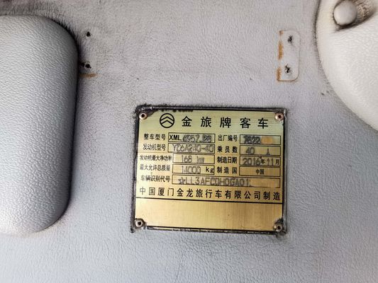 Golden Dragon Second Hand Tourist Bus 40 Seats For Transportation Needs