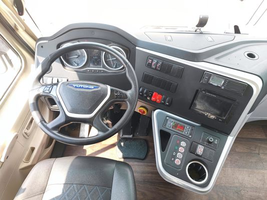 Electric Used Luxury Buses 31 Seats With Automatic Transmission