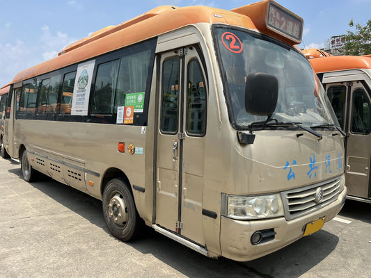 Golden Dragon 8m Electric Used City Bus 25 Seats For Public Transportation