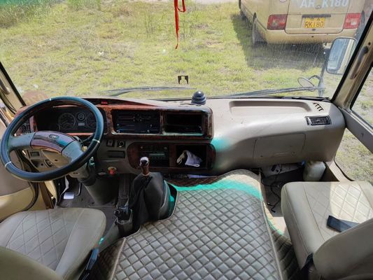 Golden Dragon Second Hand Tour Bus 22 Seats Pre Owned Buses With Air Conditioning