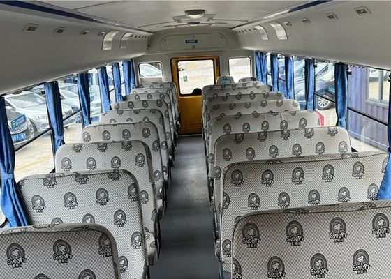 YuTong 46 Seats Refurbished School Bus Yellow Manual Transmission