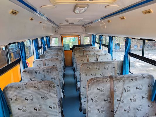 34 Seats YuTong Second Hand School Bus Diesel Fuel With V6 Engine