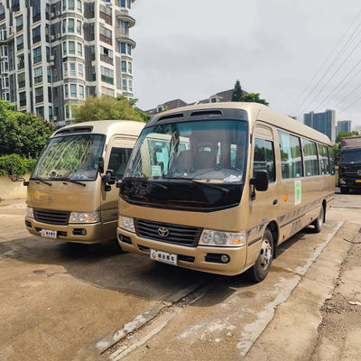 Euro 4 Second Hand Toyota Coaster , Used 20 Passenger Van For Sale
