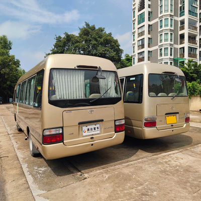 Euro 4 Second Hand Toyota Coaster , Used 20 Passenger Van For Sale