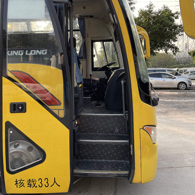 33 Seats Used Left Hand Drive Buses , Euro 4 Second Hand Passenger Bus