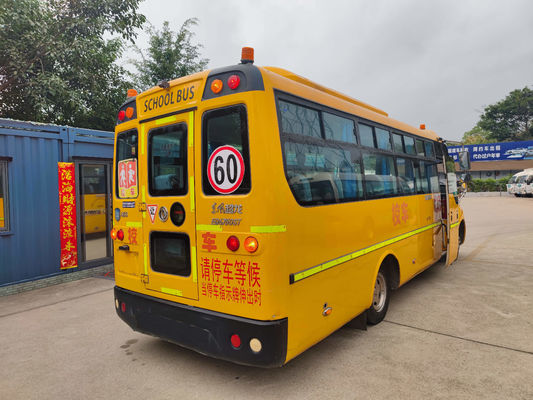 Dongfeng 42 Seats Retired School Bus Diesel Fuel With Euro 4 Engine