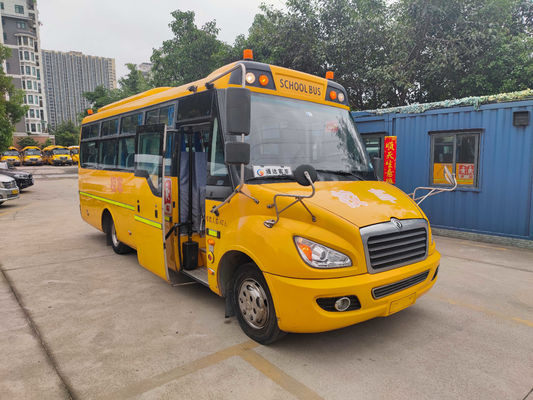 Dongfeng 42 Seats Retired School Bus Diesel Fuel With Euro 4 Engine