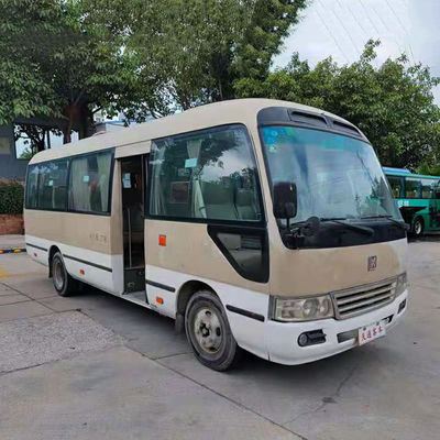 27 Seats JMC Used Mini Coach  LHD Used Shuttle Buses With Diesel Fuel