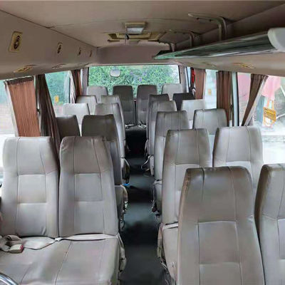 27 Seats JMC Used Mini Coach  LHD Used Shuttle Buses With Diesel Fuel