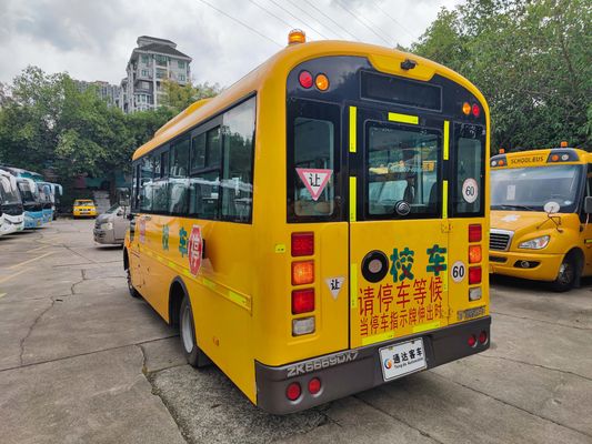 Diesel Second Hand School Van  36 Seats Used Yutong Buses  LHD Steering Position