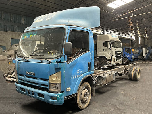 Isuzu Used Manual Transmission Trucks 4X2 Drive With 6 Tire