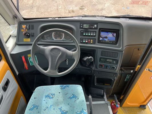 Wuling 19 Seats Used School Buses Gasoline Fuel Refurbished School Bus