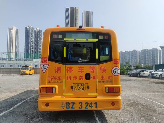 ShenLong Used School Buses 36 Seats LHD Steering Position Diesel Fuel Type