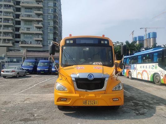 ShenLong Used School Buses 36 Seats LHD Steering Position Diesel Fuel Type