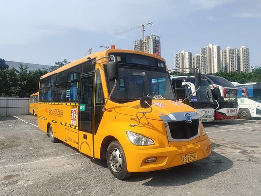 ShenLong Used School Buses 36 Seats LHD Steering Position Diesel Fuel Type