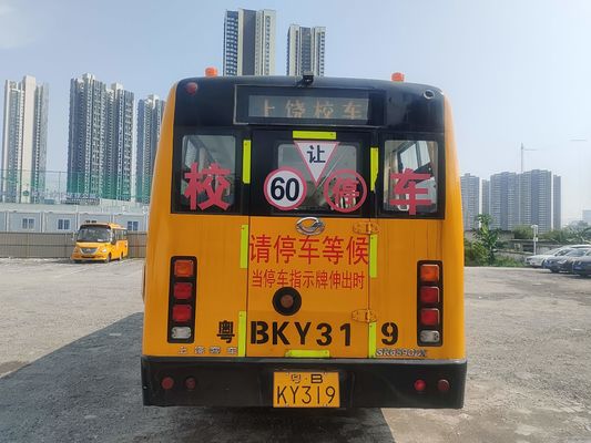 Shangrao 51 Seats Old School Bus 80km/H Max Speed Euro 4 Emission Standard