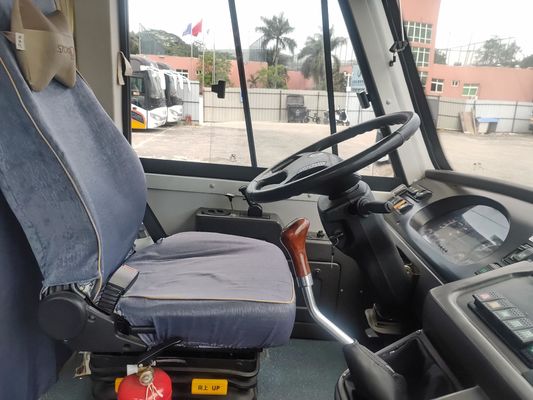 Shang Rao Second Hand 52 Seater Bus LHD Steering Position Diesel Pre Owned School Buses