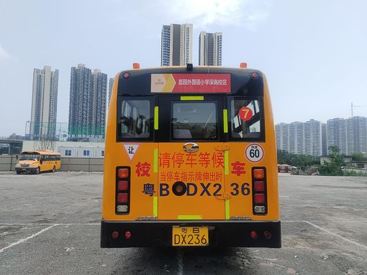 Shang Rao Second Hand 52 Seater Bus LHD Steering Position Diesel Pre Owned School Buses