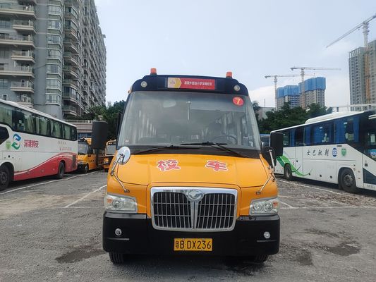 Shang Rao Second Hand 52 Seater Bus LHD Steering Position Diesel Pre Owned School Buses