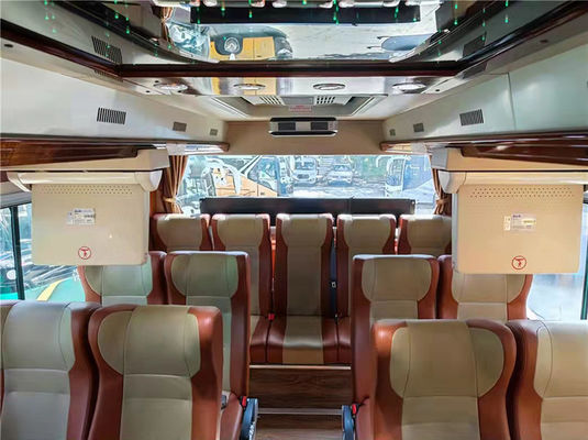Second Hand Yutong 51 Seater Bus , Euro 5 LHD Diesel Used Tourist Bus