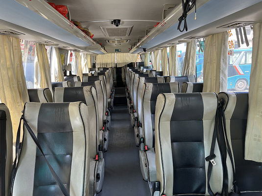 Diesel  Used Tourist Bus 37 Seats 2 Door LHD Euro 4 With Manual Transmission