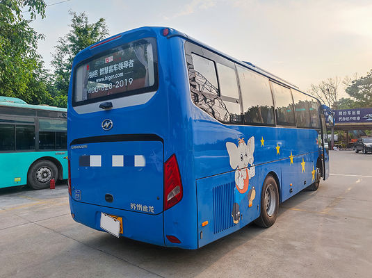 Euro 5 LHD Second Hand Buses And Coaches Yutong Diesel Used Coaster Bus 38 Seats