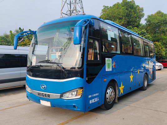 Euro 5 LHD Second Hand Buses And Coaches Yutong Diesel Used Coaster Bus 38 Seats