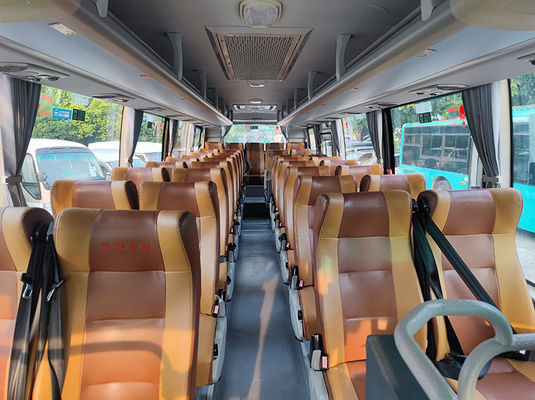 Euro 5 LHD Second Hand Buses And Coaches Yutong Diesel Used Coaster Bus 38 Seats