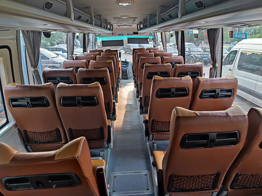 Euro 5 LHD Second Hand Buses And Coaches Yutong Diesel Used Coaster Bus 38 Seats