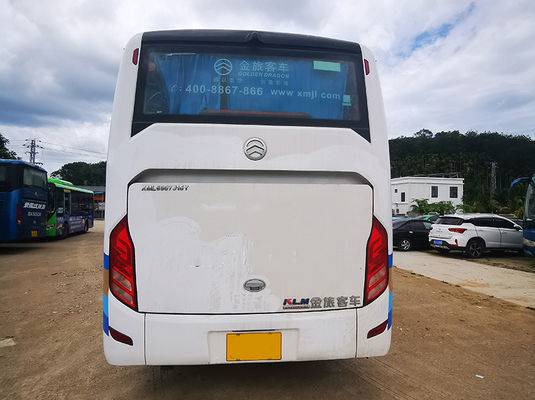 Golden Dragon Used Tourist Bus 38 Seats Left Hand Drive Diesel Engine