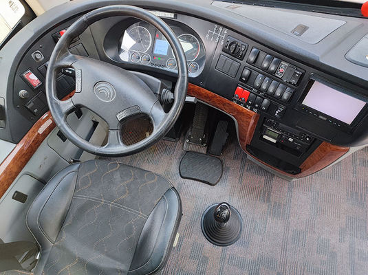 Luxury Pink Used Buses  Euro 5 LHD Used Diesel Shuttle Bus For Sale