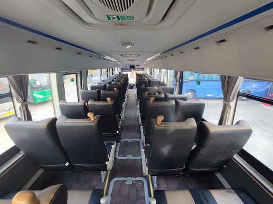 Luxury Pink Used Buses  Euro 5 LHD Used Diesel Shuttle Bus For Sale
