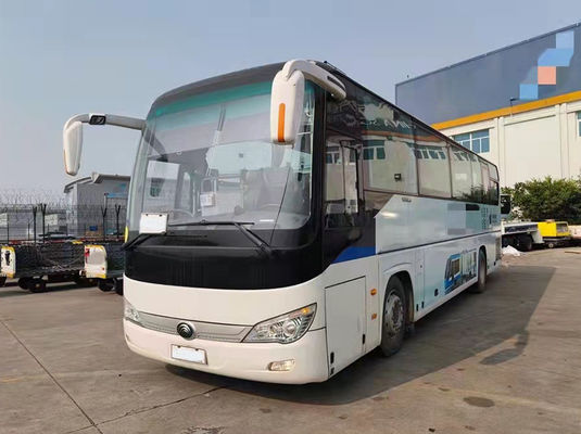 Euro 5 Used Coach Bus 46 Seats Manual Transmission 2nd Hand Coaches with 2 Doors